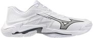 Mizuno Wave Lightning Elite Indoor Schoenen Unisex Volleybal Wit/Grijs/Zwart Maat 46.5