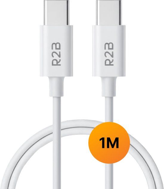 R2B USB C naar USB-C Kabel - 1 Meter