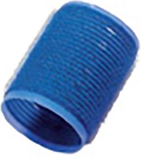 Kapperskorting Kleefrollers Jumbo Blauw 51 mm