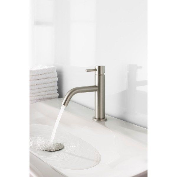 Crosswater Mike Pro wastafelkraan geborsteld RVS PRO110DNV