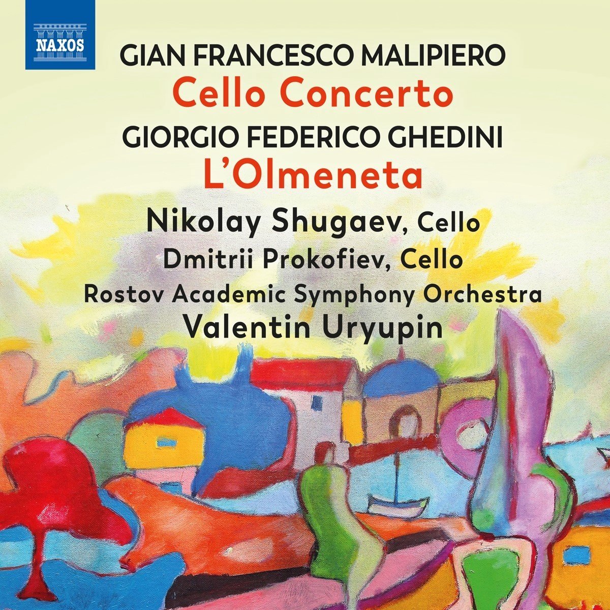 OUTHERE Gian Francesco Malipiero: Cello Concerto/...