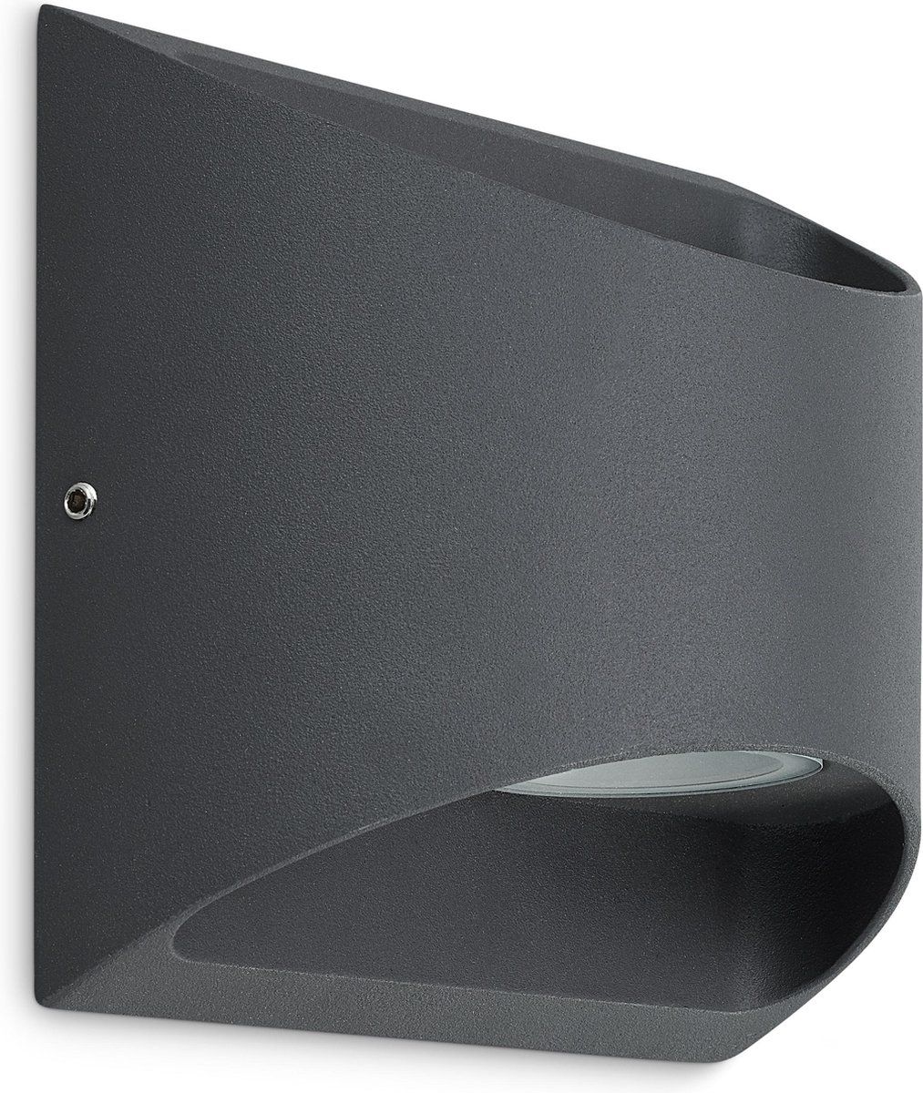 Prolight Lugo - Wandlamp - LED - Antraciet - Zwart