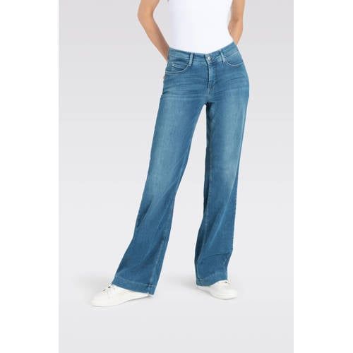 MAC Dream high waist wide leg jeans with pockets