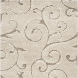 Safavieh Bohemian Indoor Hand Tufted Abstract Collection, ABT340, in Ivory / Charcoal, 60 X 91 cm