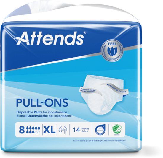 Attends Pull Ons 8 XL incontinentiemateriaal