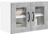 vidaXL Wandkast PORTO, betonlook, grijs, 60 x 31 x 40 cm, van houtvezelplaat