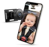 BEEPER BABEECAM 1 babyautocamera, met of zonder 4,3 inch display, roze of zwart (Babeecam 0)