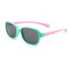 Techsuit Lunettes de Soleil Bébé 8192-C1, Polarisées, Vert Rose