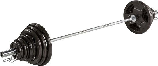 Tunturi Olympische Tri-Grip Halterstang set - 50mm - 100kg