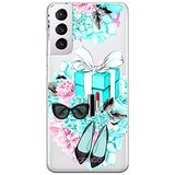 ERT GROUP mobiel telefoonhoesje voor Samsung S21 origineel en officieel erkend Babaco patroon Fashion 001 optimaal aangepast aan de vorm van de mobiele telefoon, gedeeltelijk bedrukt