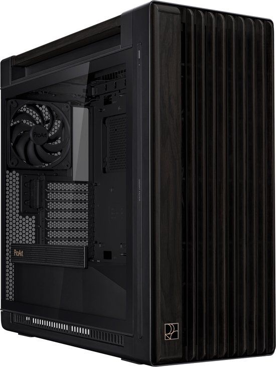 ProArt ASUS ProArt PA602 Wood Edition - Midi Tower - Zwart