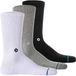 Stance Icon Crew Sokken Unisex 3 Paar Multi Kleur Schoenmaat 43-47