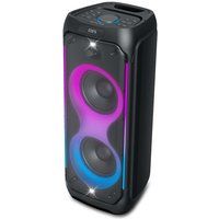 Muse DJ-luidspreker Party Box Bluetooth DJ-geluidsbox Zwart