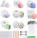 Unyqoos® set de 8 pièces de moules à bougies en silicone