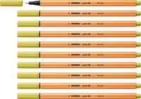 STABILO point 88 Fineliner - Mosterd - 10 stuks