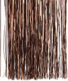 Decoris Kaemingk Lametta PVC L0.1B50H40 cm Espresso Kerst Decoris