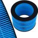 Rosfix Filter Vervanging FY3446 – NanoCloud, Reductie Bacteriën 99% | Ø19x14,5cm | Compatibel met Luchtbevochtiger Philips HU3915 HU2718