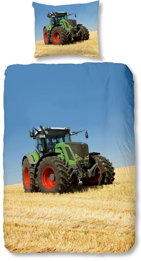 Good Morning Tractor dekbedovertrek eenpersoons 140 x 200220 cm 1 sloop multi