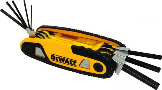 DeWALT DWHT0-70263 Vergrendelbare Stiftsleutelset Torx 8-delig