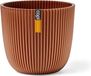 Capi Europe Bloempot bol Groove 'made with' metallic koper - 22x20