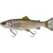 Savage Gear 3D Line Thru Pulsetail Trout SS Swimbait 16cm 51g Clair Truite arc-en-ciel