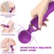 ARMONY - FREEZA MASSAGER & VIBRATOR SUPER FLEXIBLE HEAD PURPLE