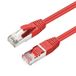 Microconnect SSTP60025R netwerkkabel Rood 0,25 m Cat6 S/FTP (S-STP) Rond