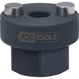 KS TOOLS Blattfederbolzen-Stecknuss für Volvo, 27mm 450.0242