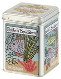 Boîte à bouillon métallique vintage