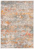 Safavieh Madison Collection Grijs/Oranje Tapijt 61 x 91 cm