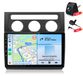 VW Touran 1T1, 1T2, 1T3 (2003-2010) Autoradio avec caméra et microphone, 4+64 Go, écran 10 pouces, CarPlay, Android Auto, WiFi, GPS, RDS, DSP, DAB+, Bluetooth