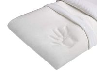 Italian Bed Linnen hoofdkussen, geheugenschuim, wit, 42 x 72 x 11 cm