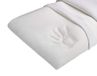 Italian Bed Linnen hoofdkussen, geheugenschuim, wit, 42 x 72 x 11 cm