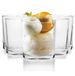 Glasmark KROSNO 1992 Set Van 6 Ijsbekers Van Transparant Glas Ijsglazen Dessertglazen Elegante 160 ml