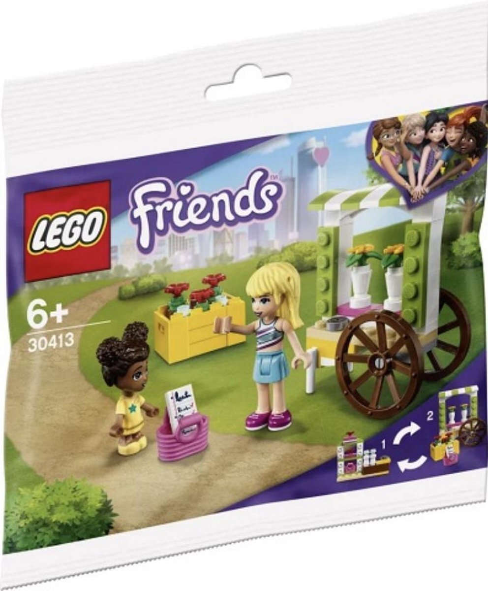 lego Friends Bloemenwagen (polybag) – 30413