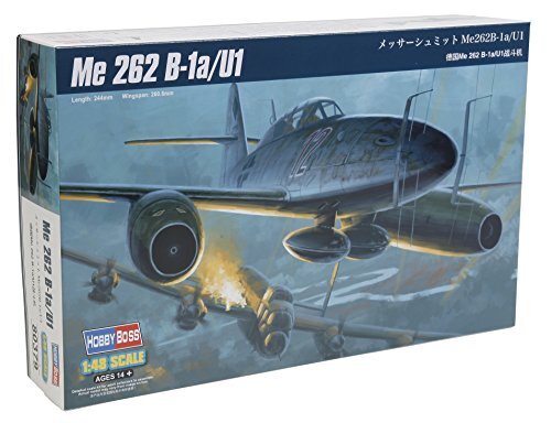 Hobbyboss 080379 1/48 Me 262 B-1a U1 modelbouwset, verschillend