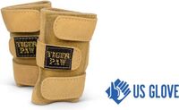 US Glove Turnen Tiger Paws Golden Hands Polsondersteuning Verstelbaar Leer Sand Small