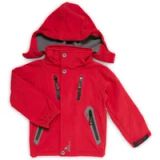 Peak Mountain Kinder softshell jas Ecilo rood 6 jaar