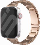 Strap-it Luxe 'slim' metalen band - rosé goud
