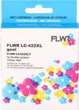 FLWR - Cartridges / Brother LC-422XL / geel