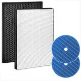 Merkloos Philips 4 Pack Vervangfilters voor Luchtreiniger en Luchtbevochtiger