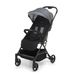 Foppapedretti Voilà Landau compact, 0-22 kg (0-4 ans), fermeture à une main, autoportant, dossier réglable, portable, boîte de rangement, cadre en aluminium, béton