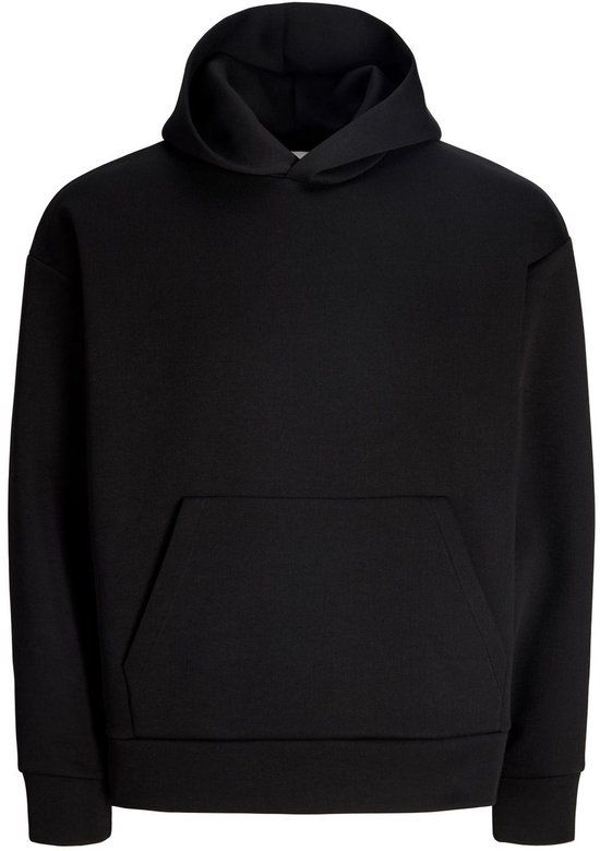 JACK&JONES JJEBARRON SWEAT HOOD Heren Zwart M