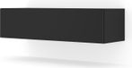 Homlando Bingo tv-meubel modern, 120 cm, dressoir, hifi-tafel, wandkast, mat noir