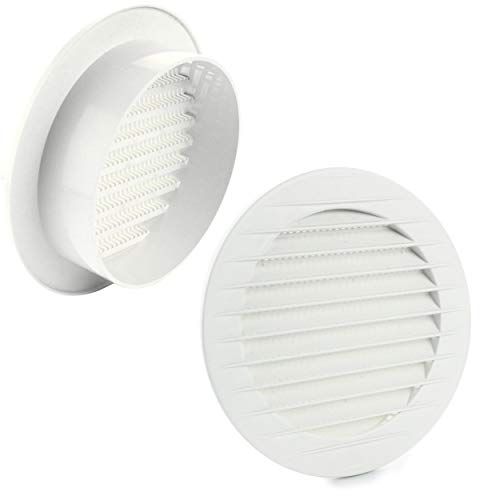 MKK Ventilatierooster met insectengaas - Diverse kleuren en maten
