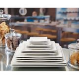Villeroy & Boch Pi Carré Dinerbord Vierkant Porselein Wit 32x32cm
