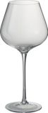 J-Line glas witte wijn Breed - kristalglas - transparant - 6 stuks