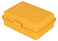 Pausen-Box Boîte à provisions - Boîte à pain pour enfants avec séparateur & fermeture à clic - sans BPA et Germany - Boîte à lunch pour l'école & le travail - standard-jaune