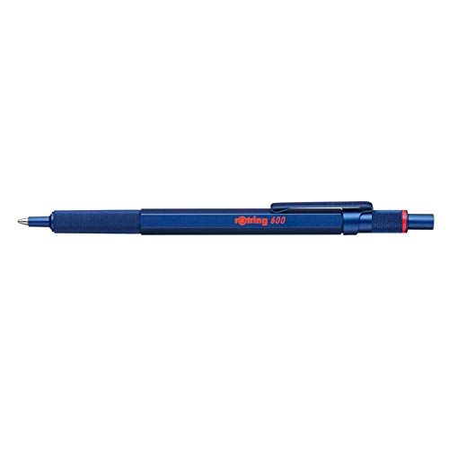 Rotring 600 Balpen - Blauw - Medium Point - Hervulbaar