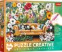 Trefl Puzzel 500 stukjes – Creatief – Kattenoranje